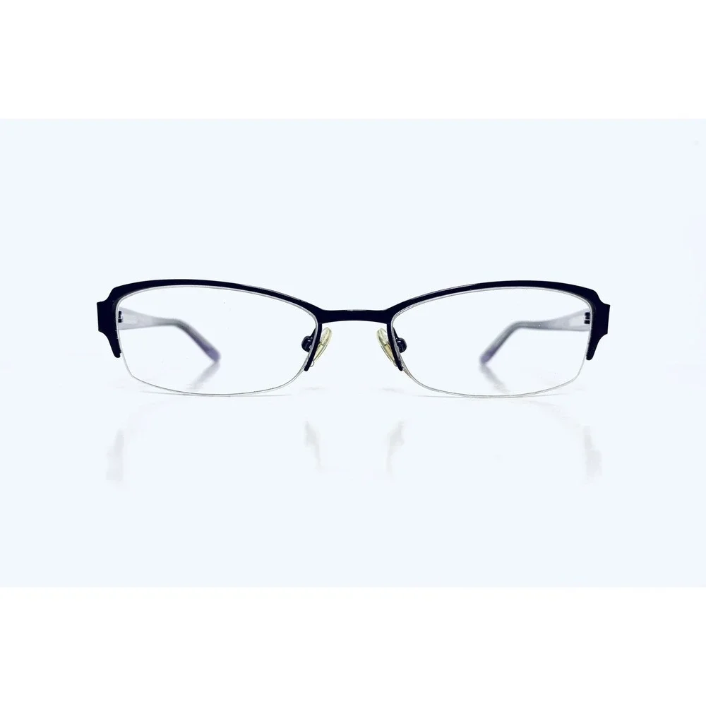 Kate Spade Cat Eye Purple Metal Frame w Lilac Temples Glasses 48 19 135